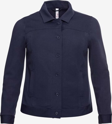 SHEEGO Between-Season Jacket in Blue: front