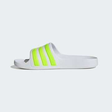 ADIDAS SPORTSWEAR Otvorená obuv 'Adilette Aqua' - Biela