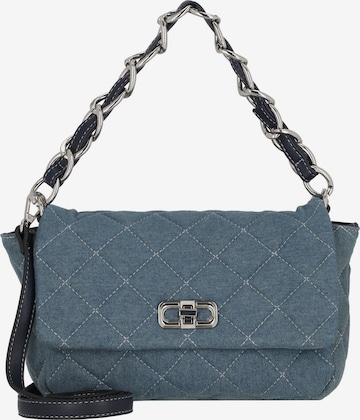 Picard Shoulder Bag 'Rockstar' in Blue: front