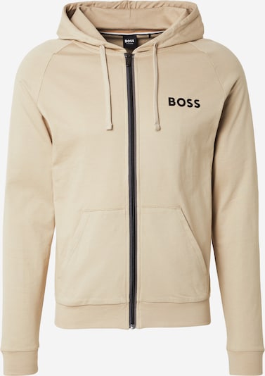 Džemperis iš BOSS, spalva – smėlio spalva / juoda, Prekių apžvalga