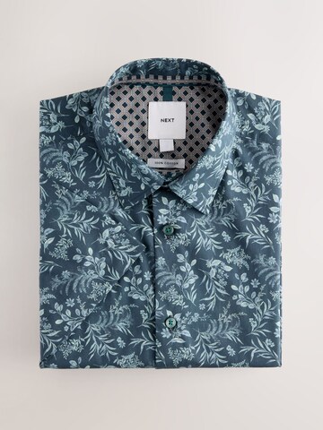 Next - Ajuste regular Camisa en azul
