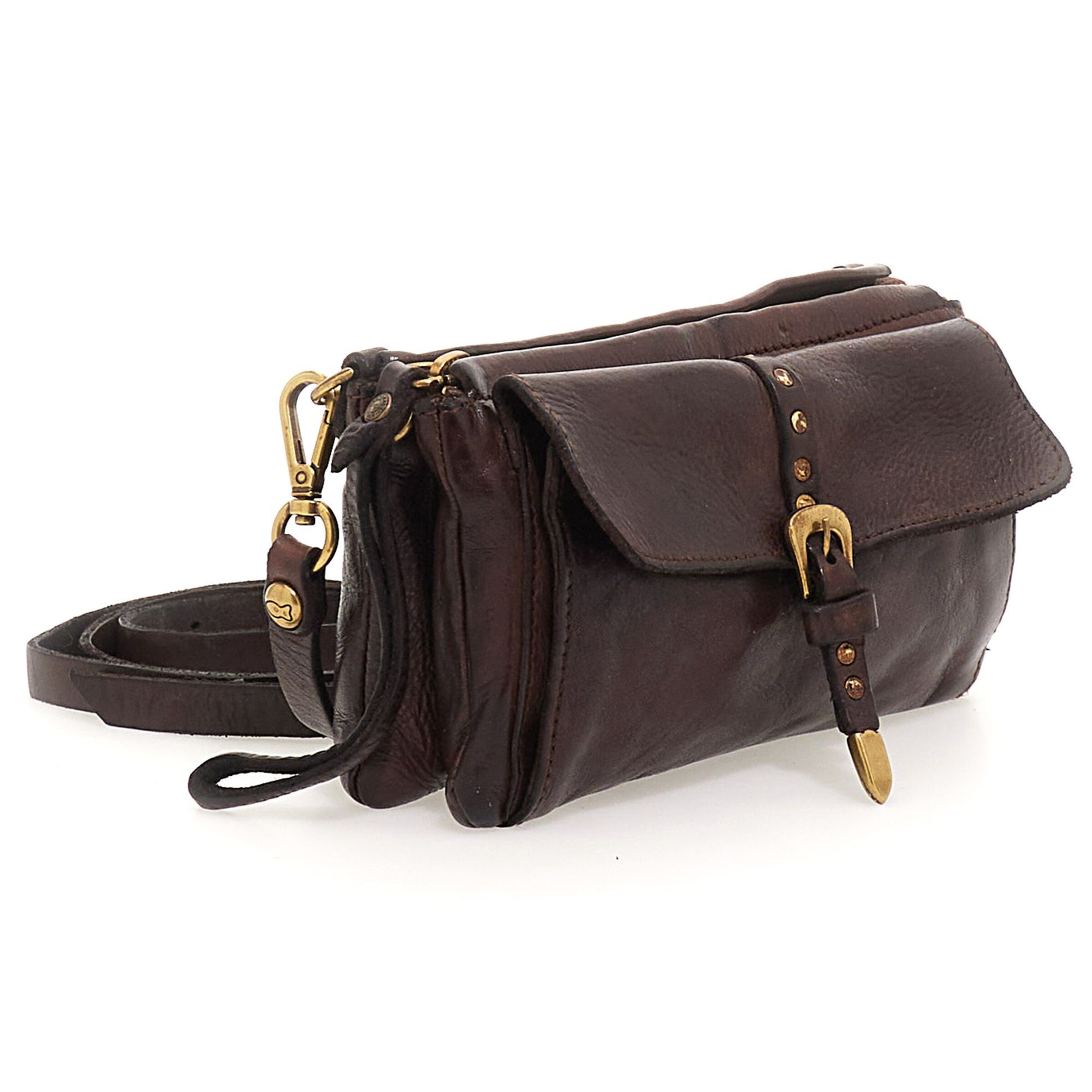 Campomaggi Umhängetasche in Braun