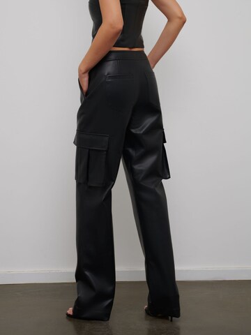 RÆRE by Lorena Rae Regular Cargo trousers 'Selma Tall' in Black