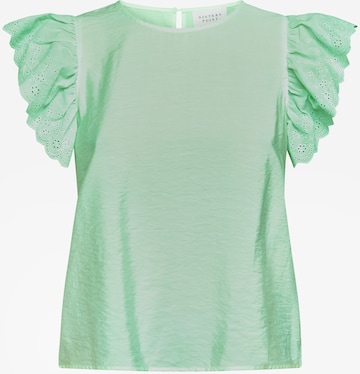 SISTERS POINT Bluza 'VIDAR' | zelena barva: sprednja stran