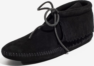 Botine Minnetonka pe negru, Vizualizare produs