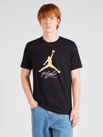 Jordan Tričko 'JUMPMAN FLIGHT' – černá: přední strana