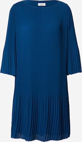 Robe s.Oliver BLACK LABEL en bleu : devant