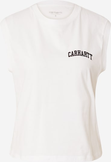 Carhartt WIP Top 'University' w kolorze czarny / białym, Podgląd produktu