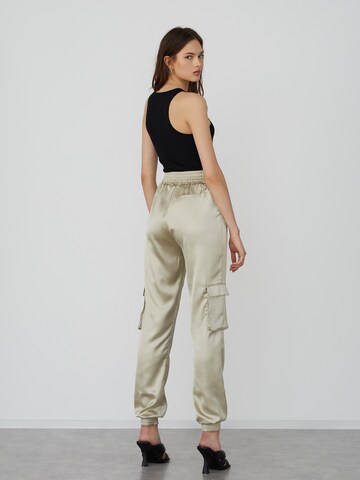 LeGer by Lena Gercke Tapered Hose 'Leni' in Beige