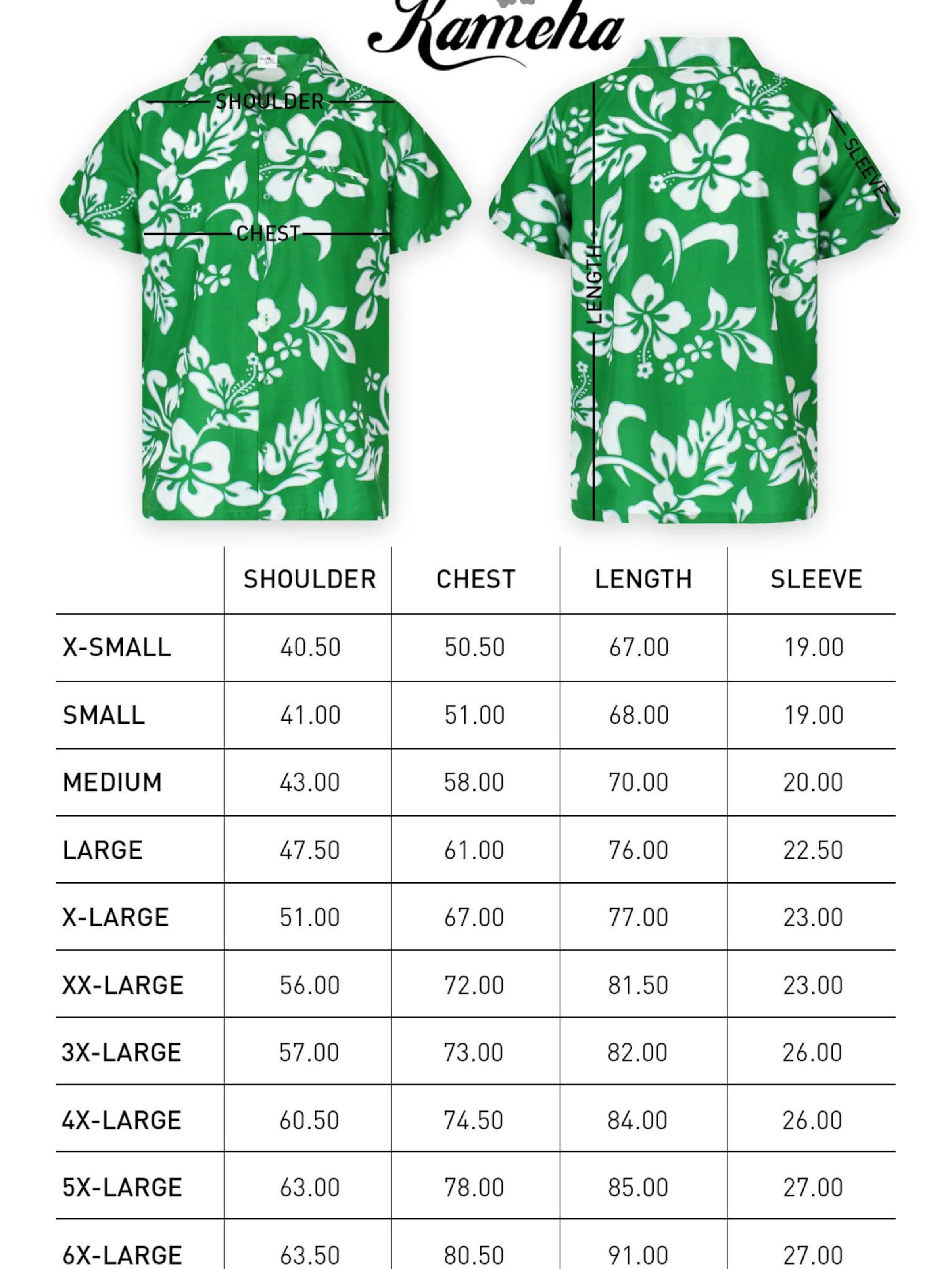 King Kameha Shirt 'Hibiscus' in Green
