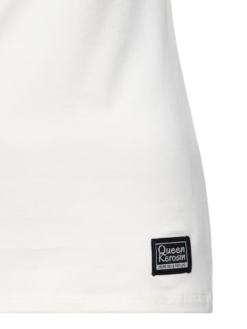Queen Kerosin Shirt 'Dolce Far Niente' in White
