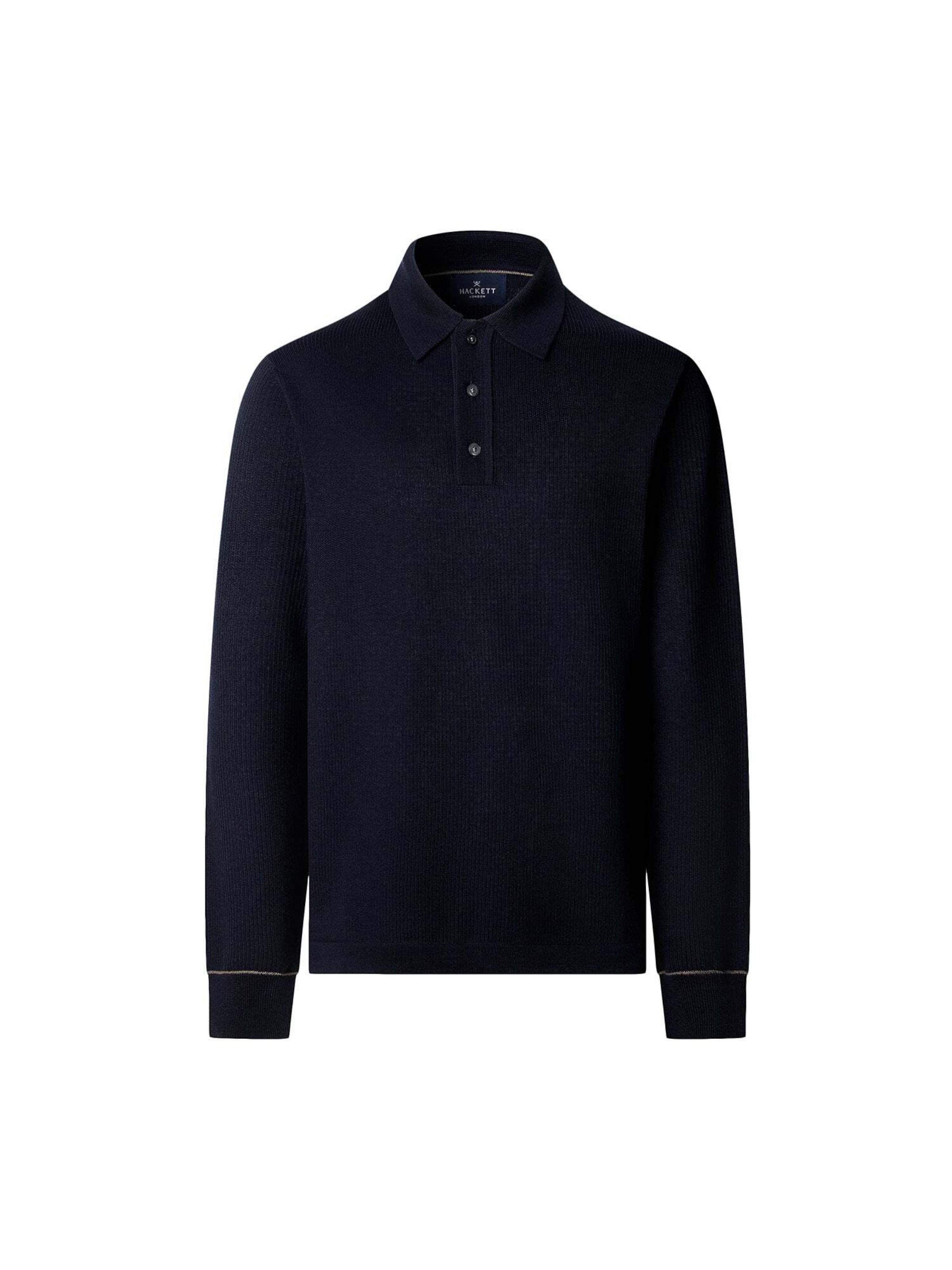 T-Shirt Hackett London en bleu : devant