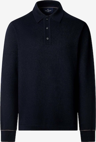 Hackett London Shirt in Blauw: voorkant