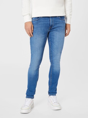 JACK & JONES Slimfit Jeans 'Liam' in Blauw: voorkant