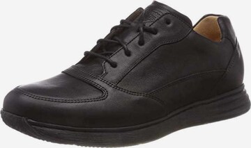 Ganter Athletic Lace-Up Shoes in Black: front