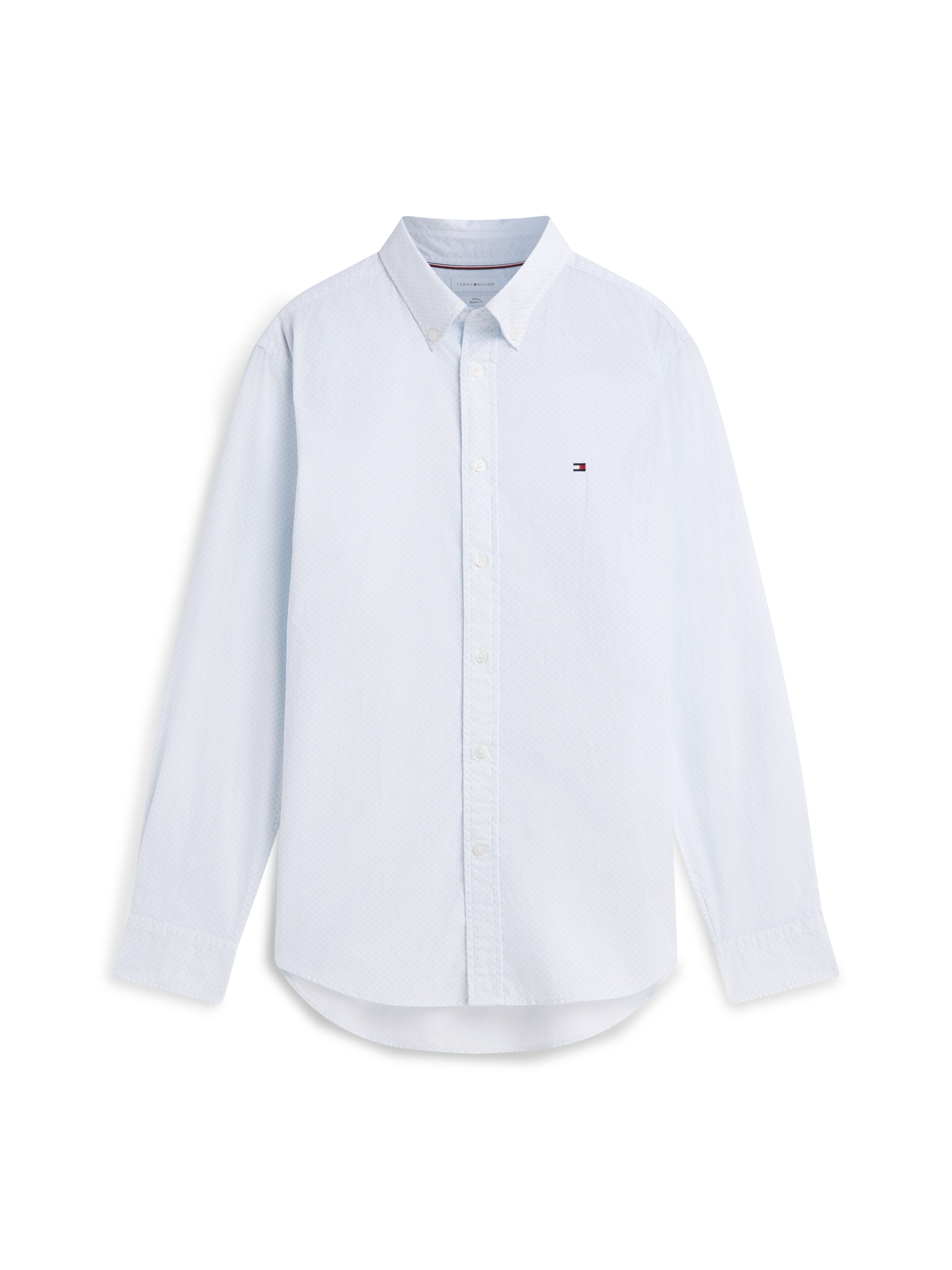 TOMMY HILFIGER Regular fit Риза 'FLEX' в синьо: отпред