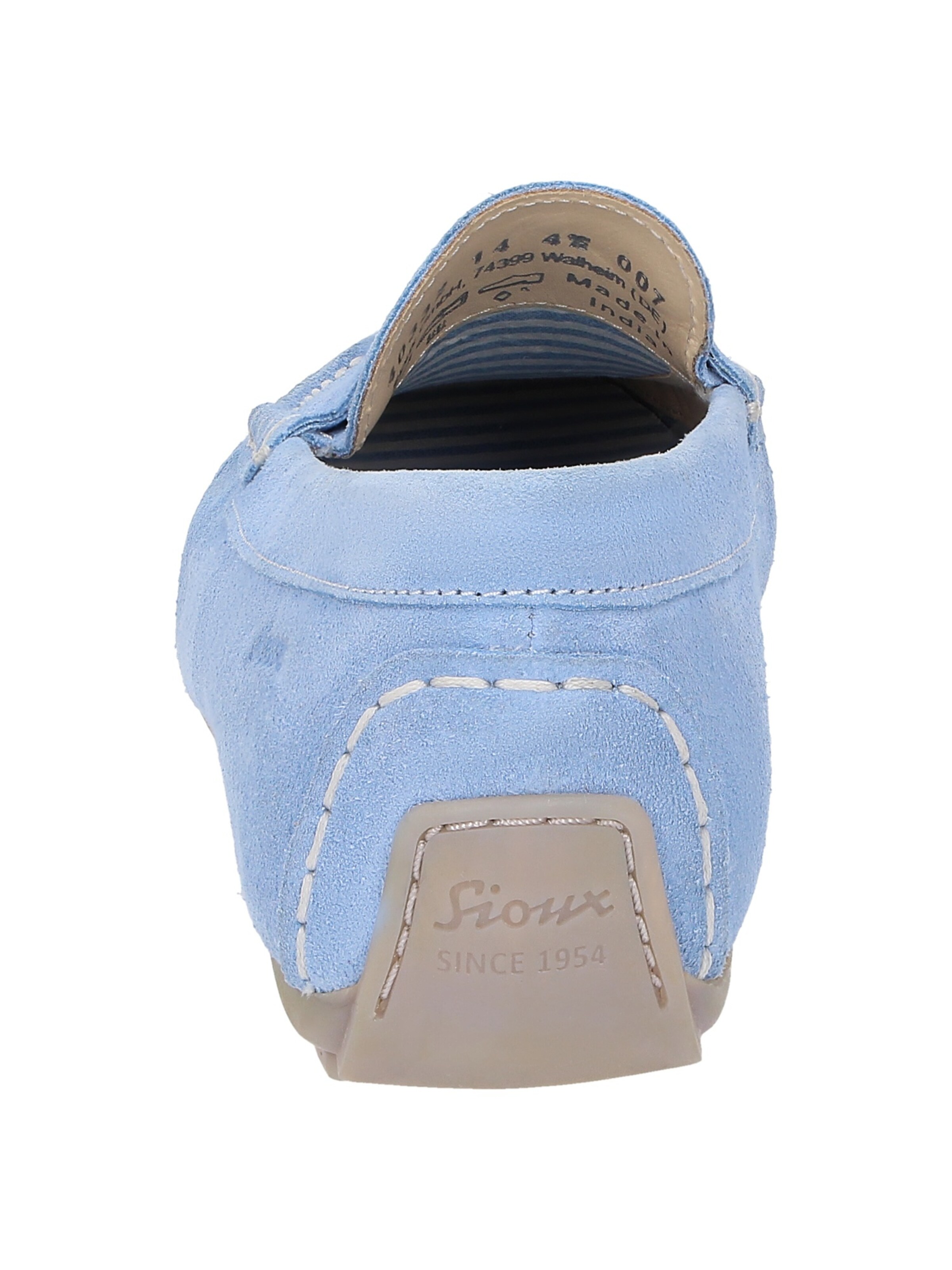 SIOUX Mocassins 'Carmona-700' in Blauw