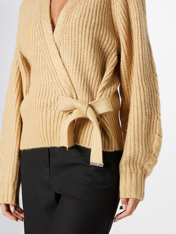 s.Oliver BLACK LABEL Knit Cardigan in Beige