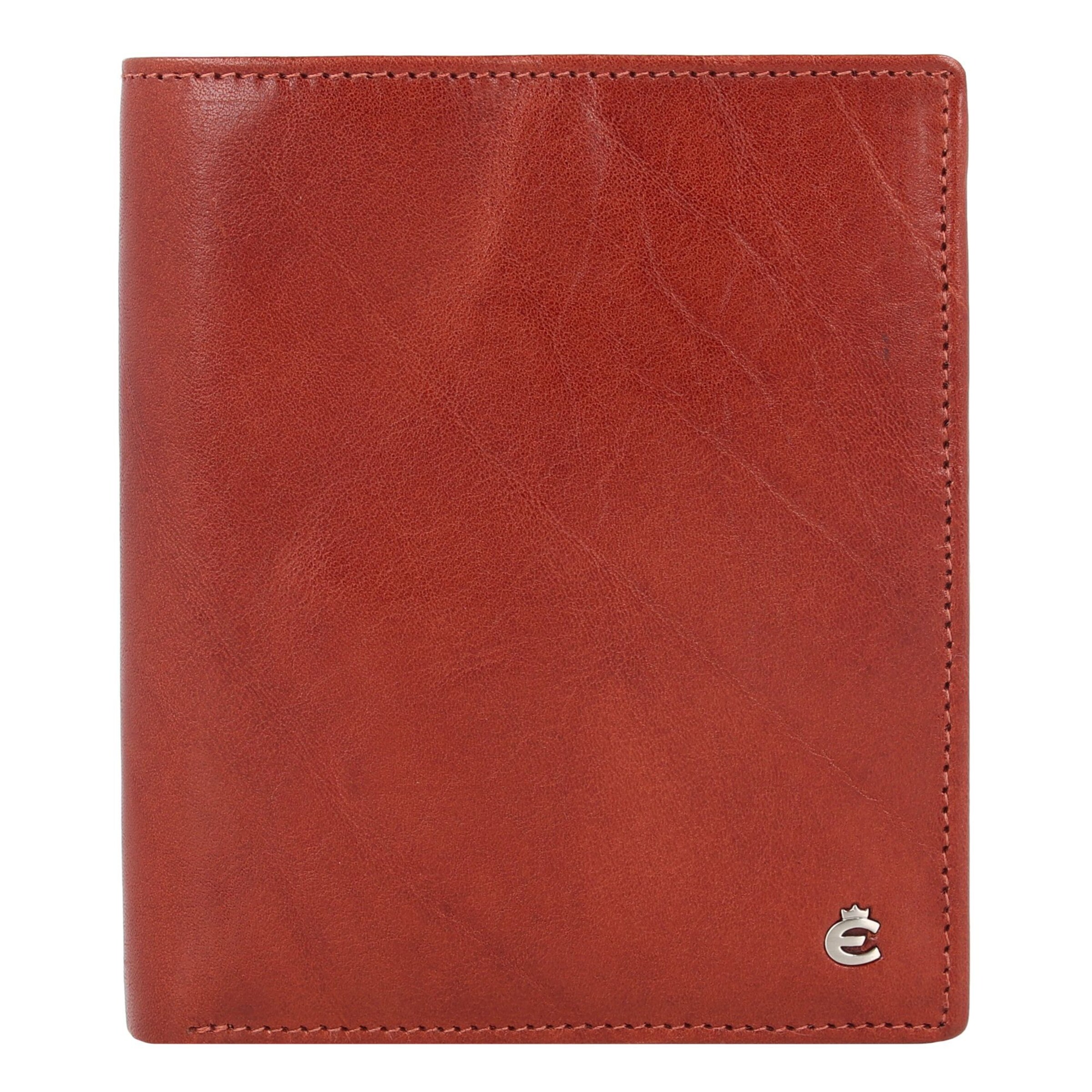 Esquire Wallet 'Toscana Geldbörse' in Brown: front