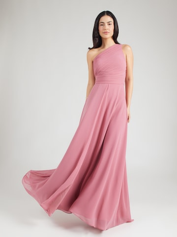 APART Aftonklänning i rosa: framsida