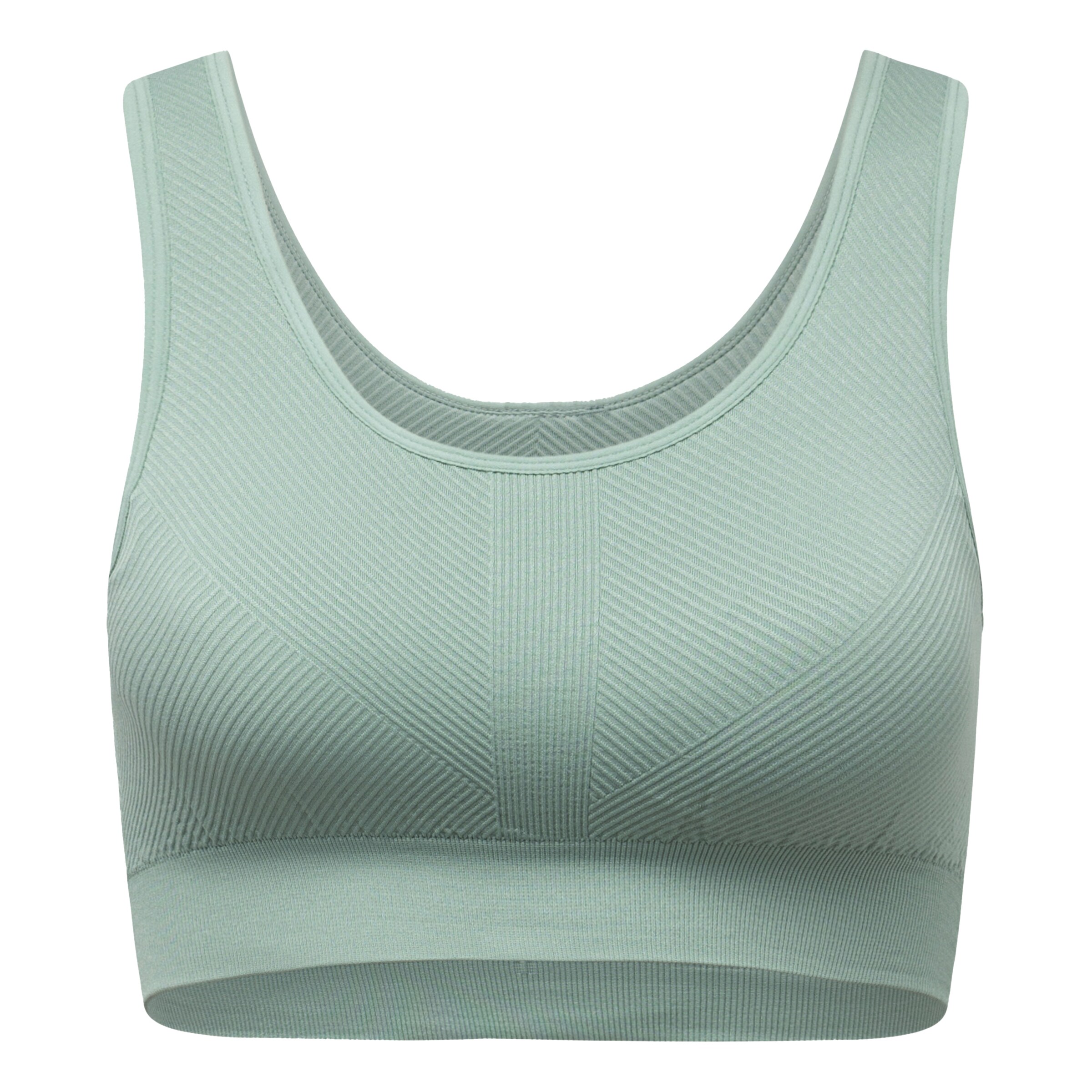 Bustier Soutien-gorge de sport 'Mere' Born Living Yoga en vert : devant