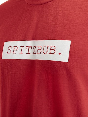 SPITZBUB Shirt 'Udo' in Red