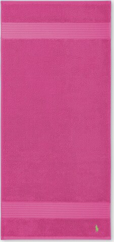 Ralph Lauren Home Towel 'POLO PLAYER' in Pink