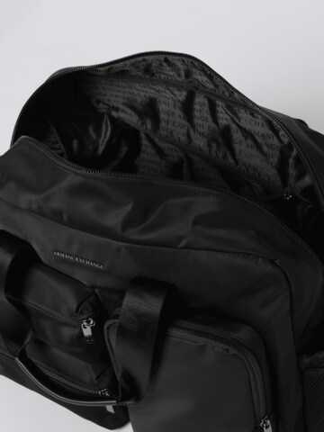 ARMANI EXCHANGE Travel bag in Black