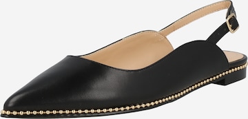 COACH Ballet Flats with Strap 'Vae' in Black: front