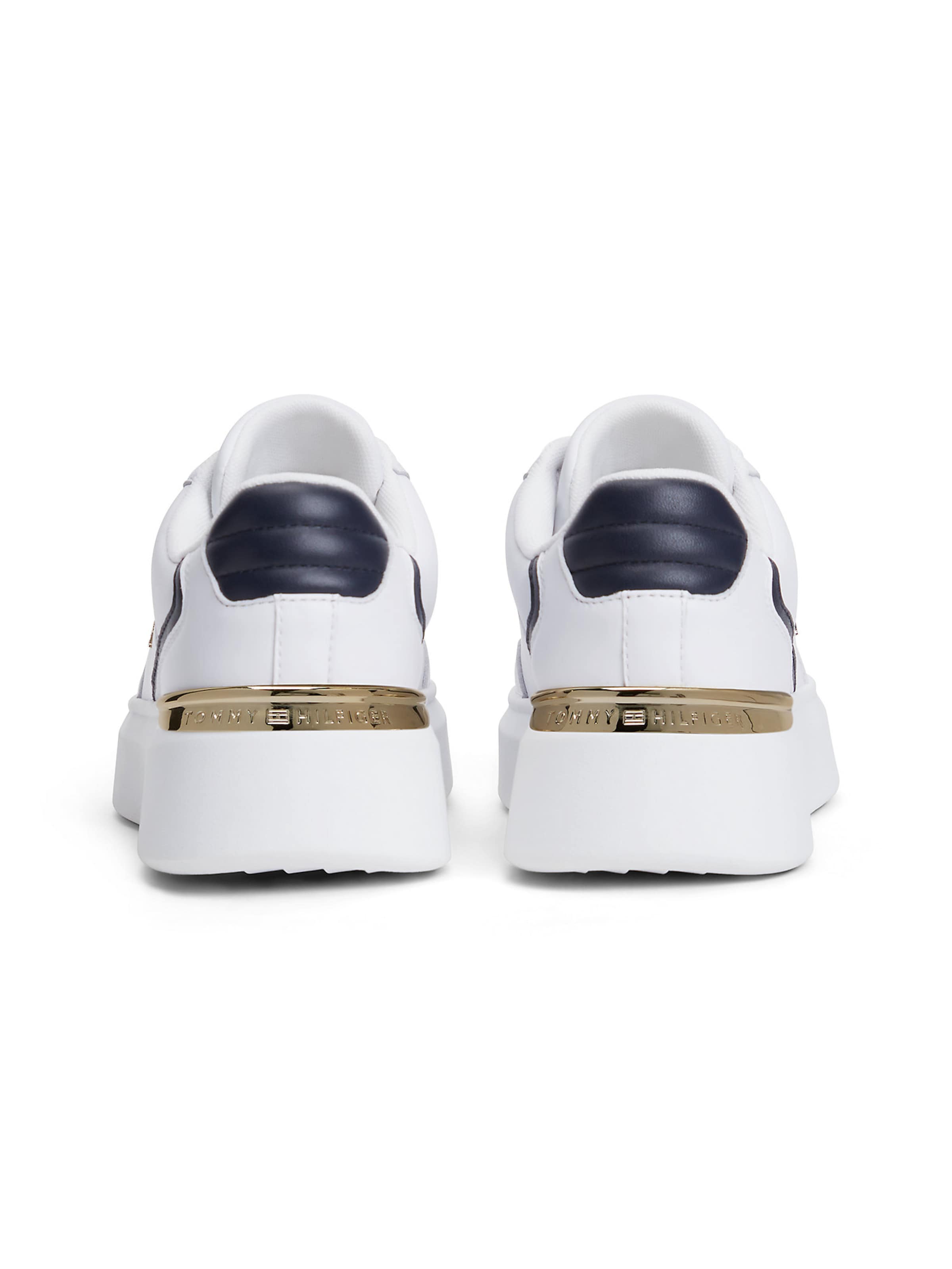 TOMMY HILFIGER Låg sneaker i vit