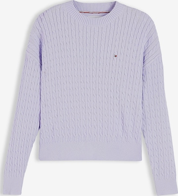 TOMMY HILFIGER Pullover in Lila: Vorderseite