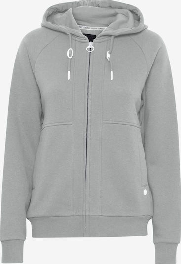 Oxmo Sweatjacke 'Andie' in L in rauchgrau, Produktansicht