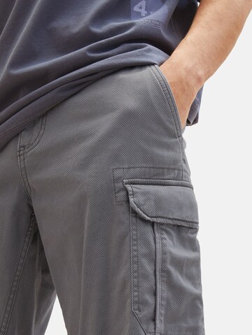 regular Pantaloni cargo di TOM TAILOR in grigio