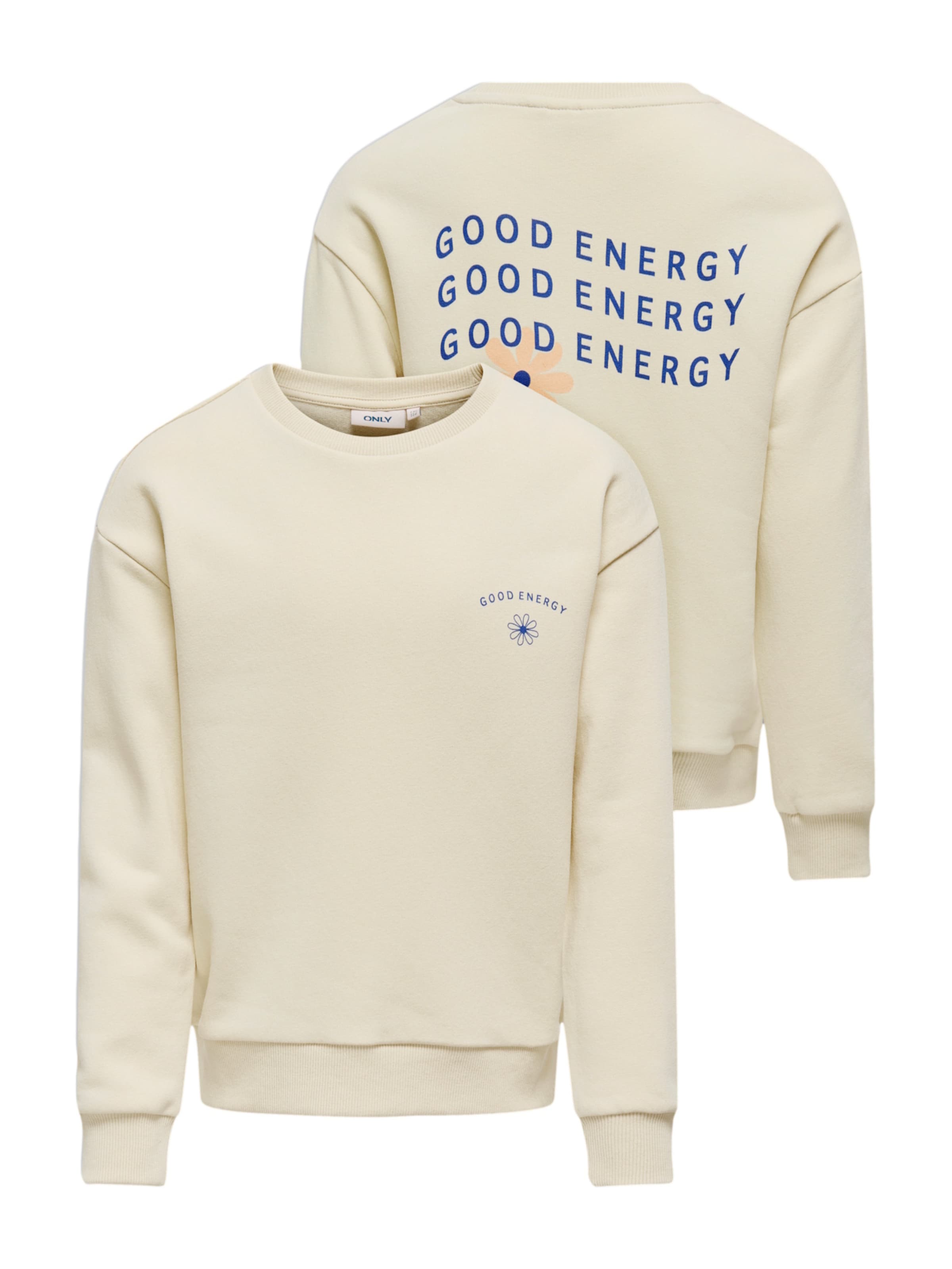 ONLY GIRLS Trui 'Lovely' in Grijs