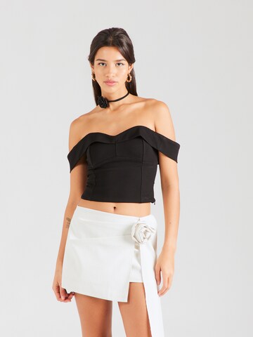 millane Top 'Elora' in Black: front