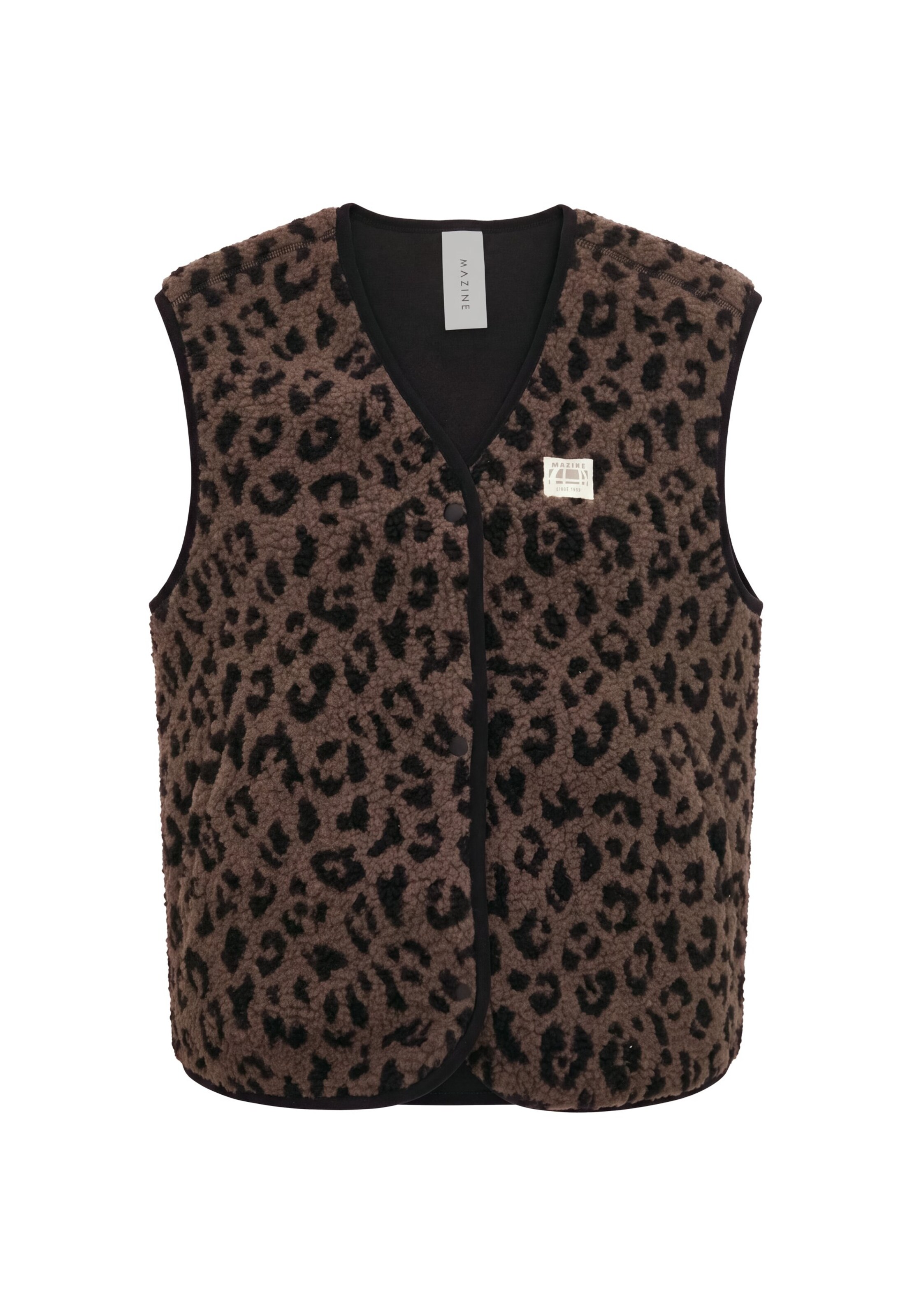 mazine Bodywarmer in Bruin: voorkant
