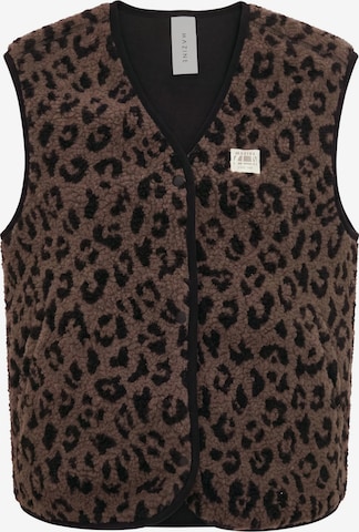 mazine Bodywarmer in Bruin: voorkant