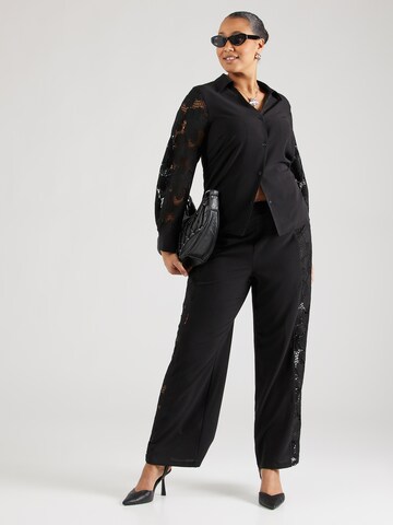Chemisier 'VMCNana' Vero Moda Curve en noir