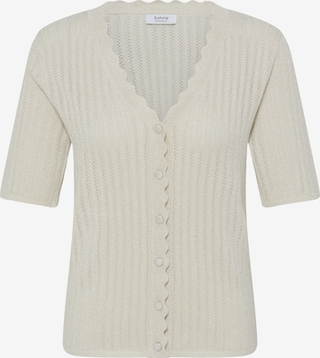 b.young Knit cardigan 'By Mobbe' in Beige: front