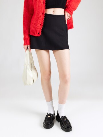 HOLLISTER Sukňa 'ALINE' - Čierna: predná strana