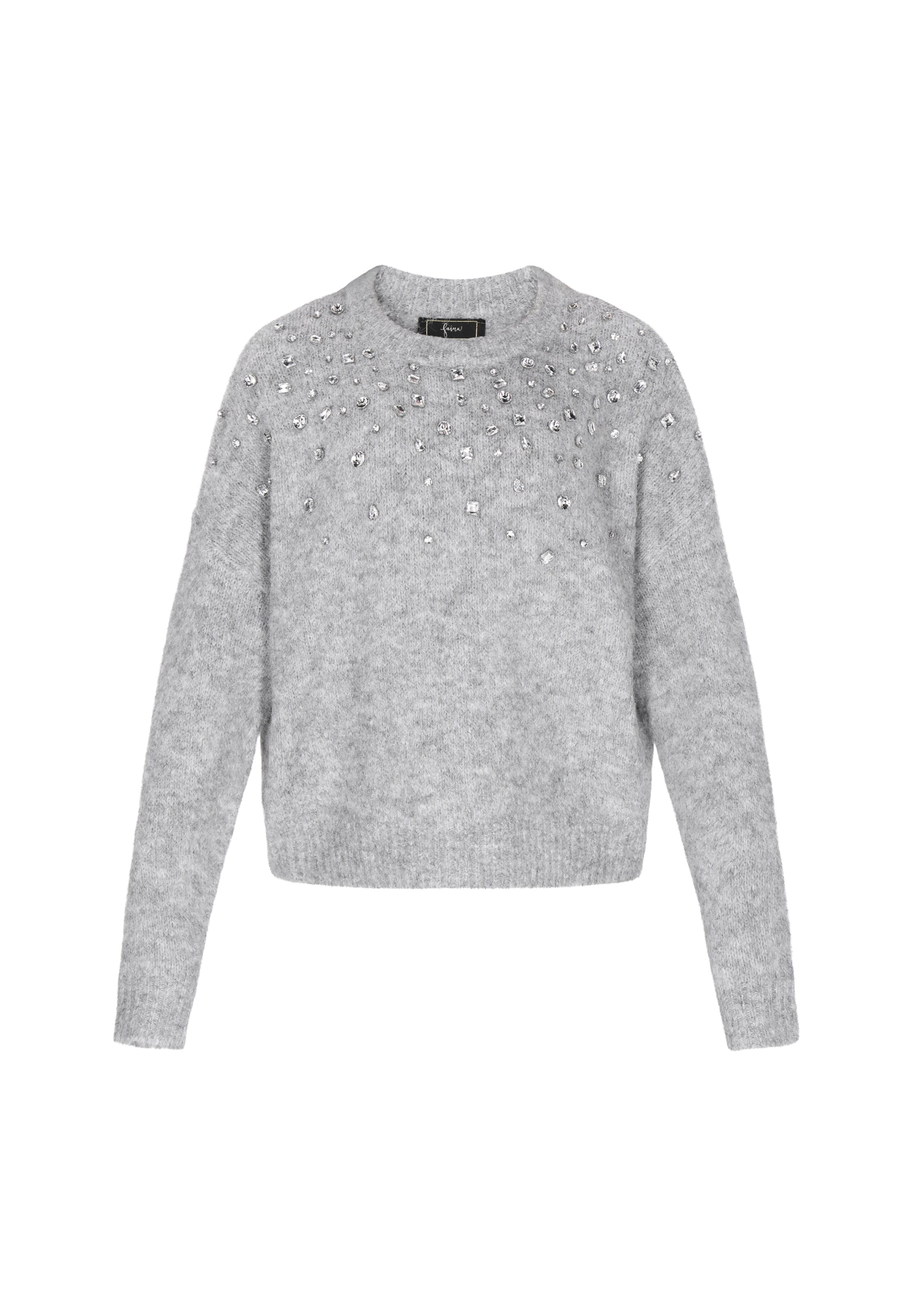 faina - Jersey en gris: frente