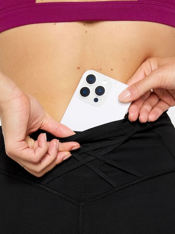 Fabletics Regular Leggings 'BOOST POWERHOLD HIGH-WAISTED LEGGING' in Schwarz