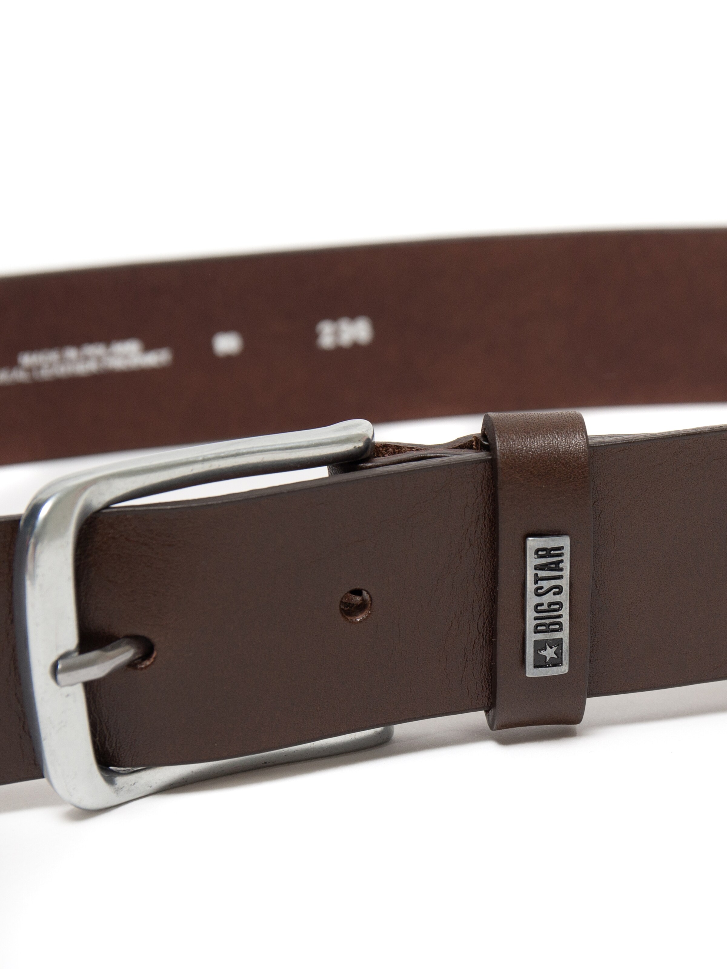 Ceinture 'PELLE' BIG STAR en marron