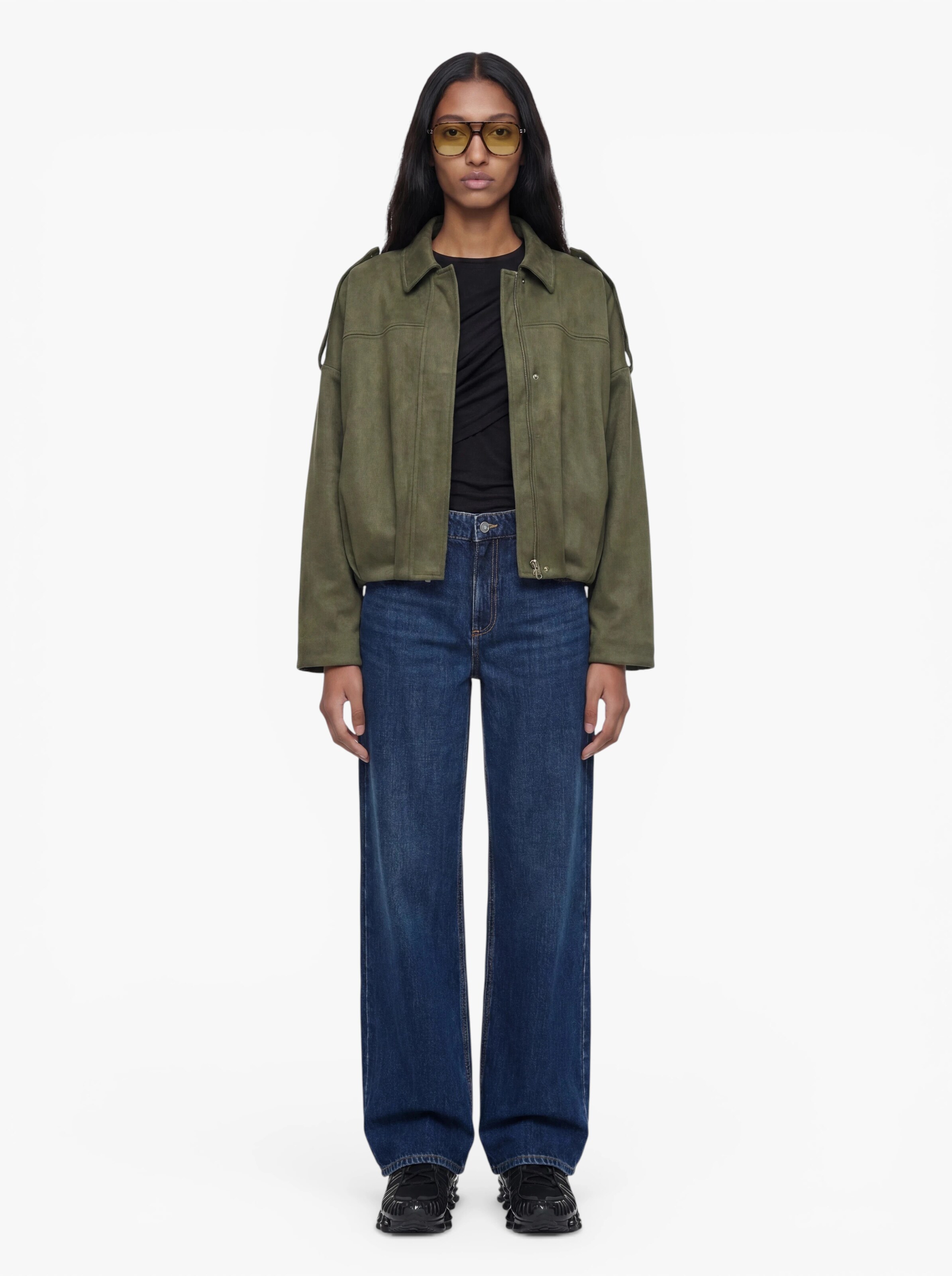 ONLY Between-season jacket 'ONLMoon-Stina' in Green