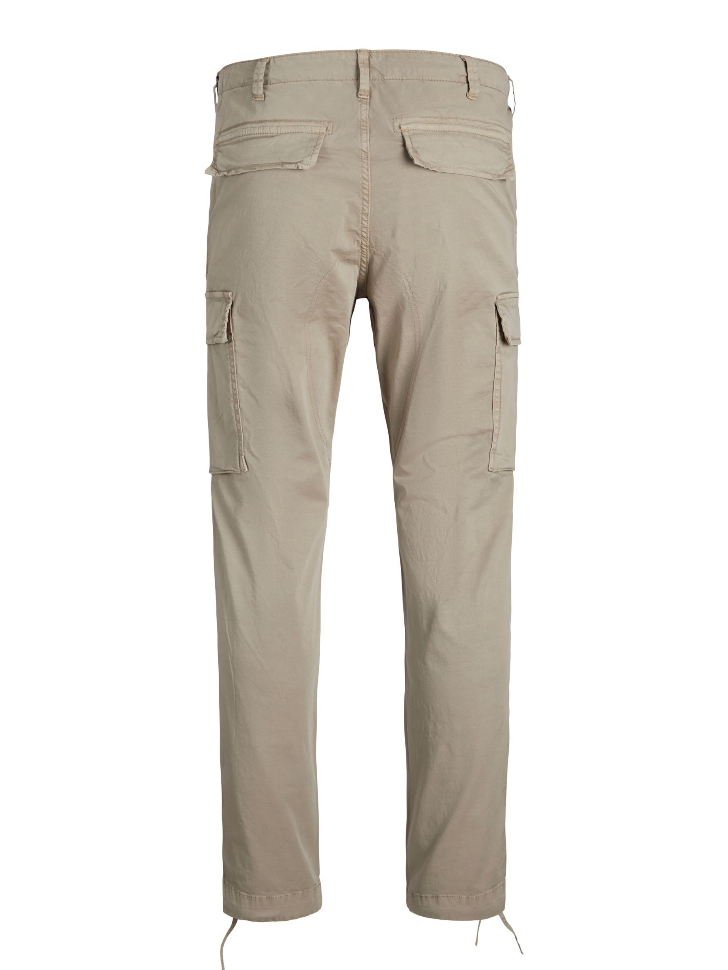 JACK & JONES Tapered Hose  'Ace Tucker' in Beige