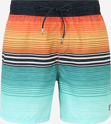 BILLABONG Swimming Trunks in Green: front