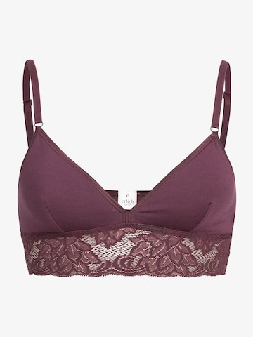 Erlich Textil - Sujetador 'Amelie' en lila: frente