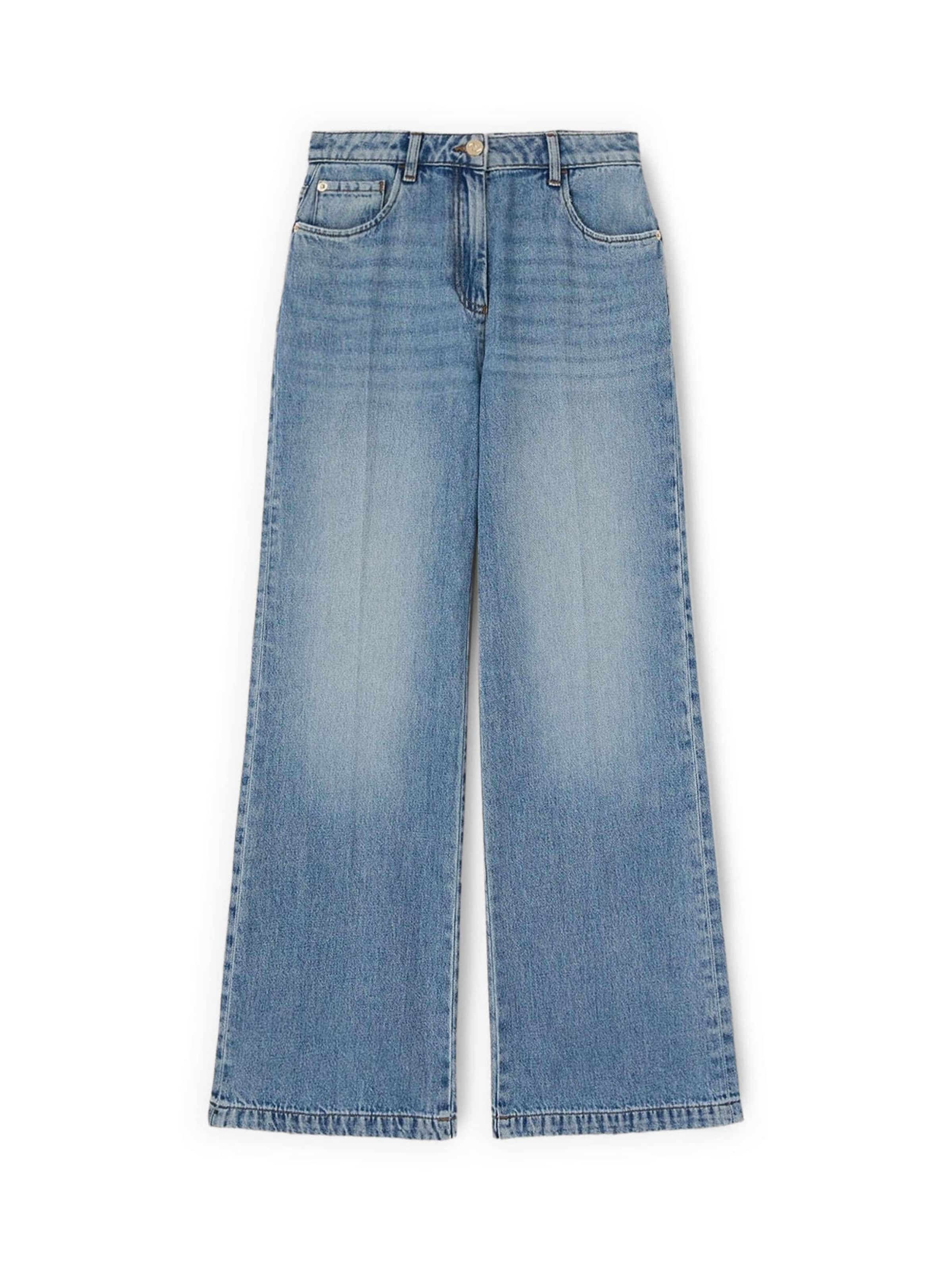 MOTIVI Flared Jeans in Blue: front