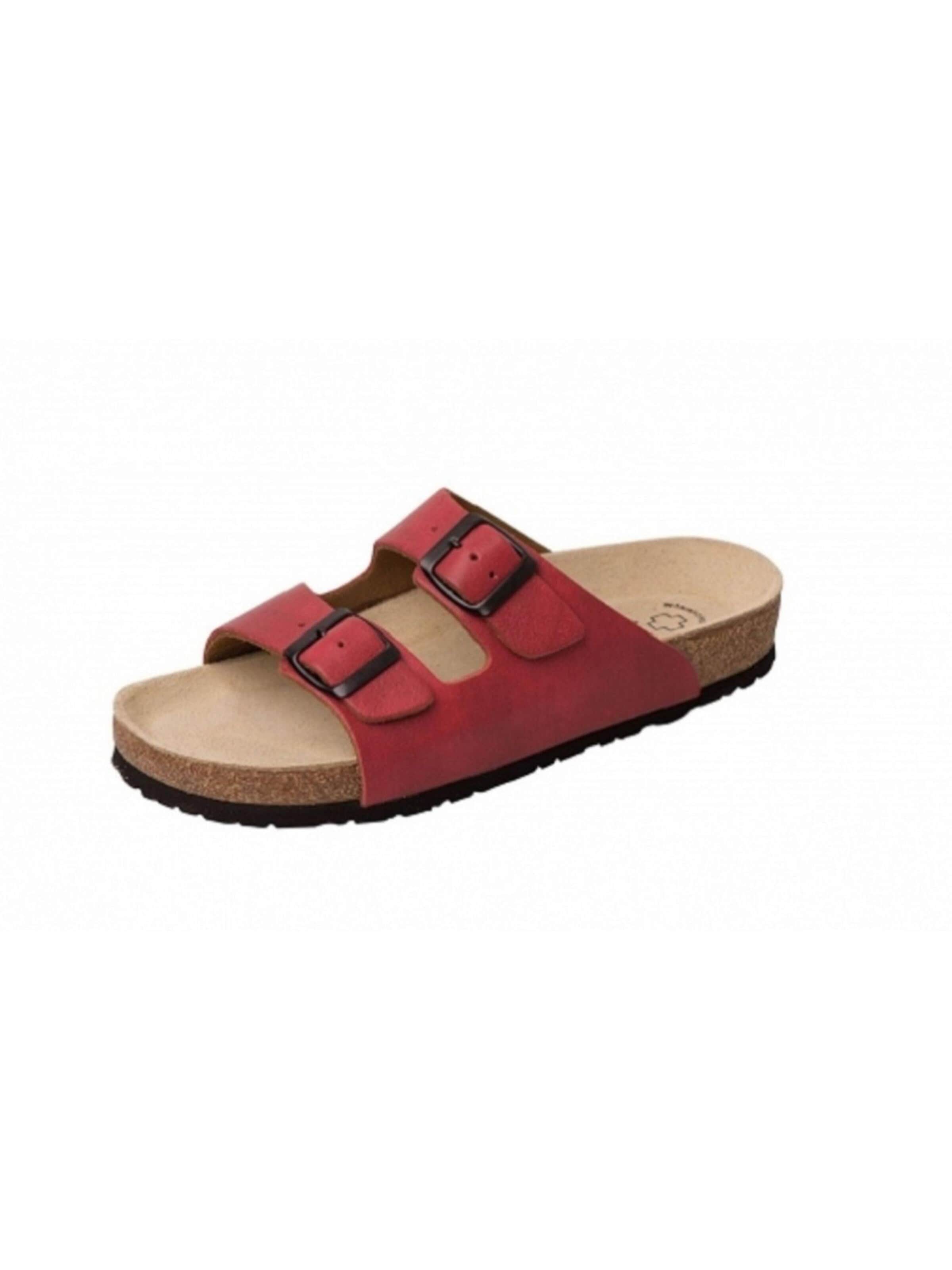Weeger Sandale 'Bio Pantol. Art. 41110-60'‌‌‌‌‌‌‌‌‌‌ in Rot: Vorderseite