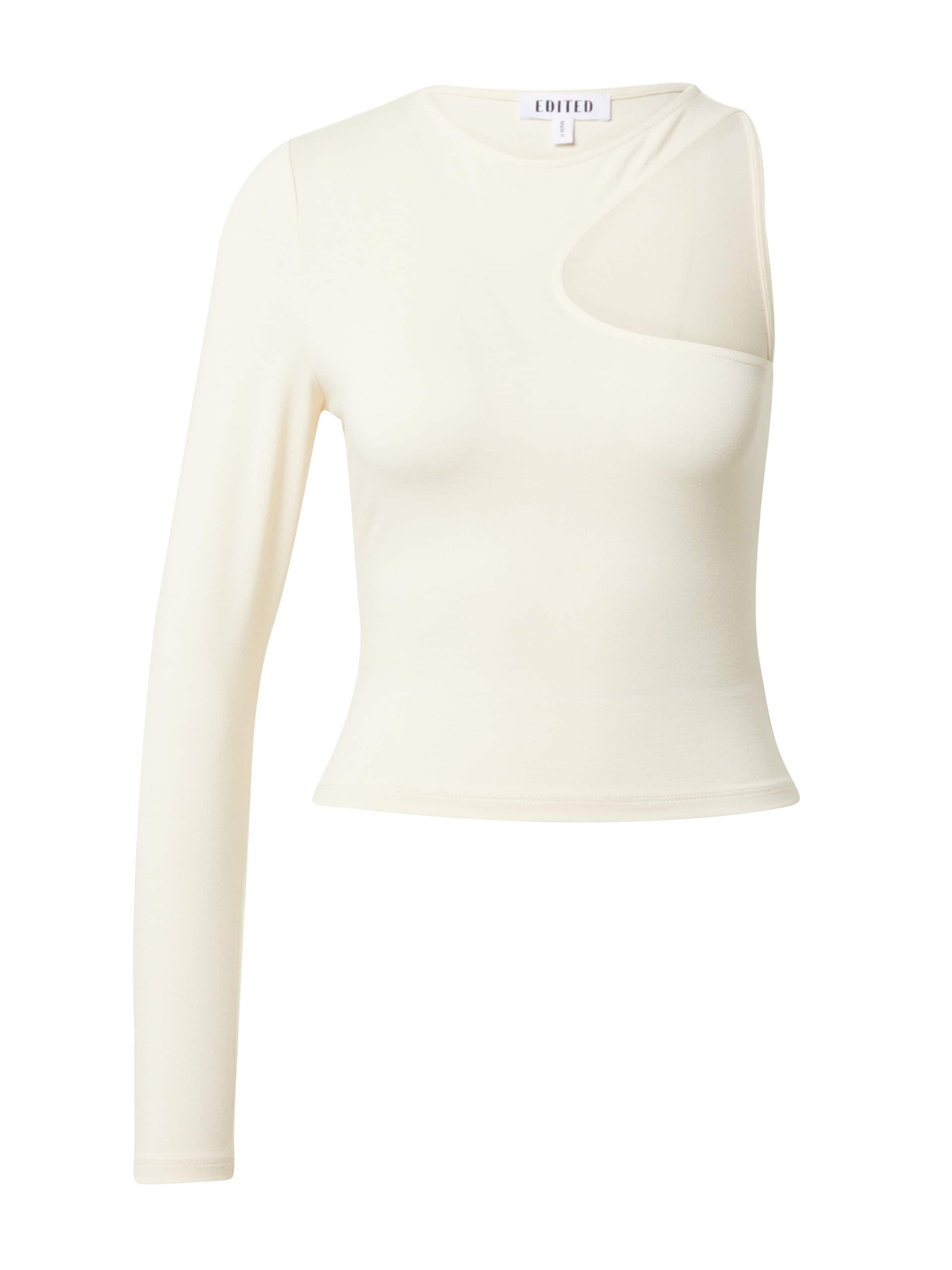 EDITED Футболка 'Tenea' в Бежевый: спереди